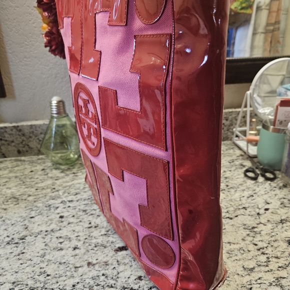 Tory Burch Pink Tote Bag - Picture 3 of 11